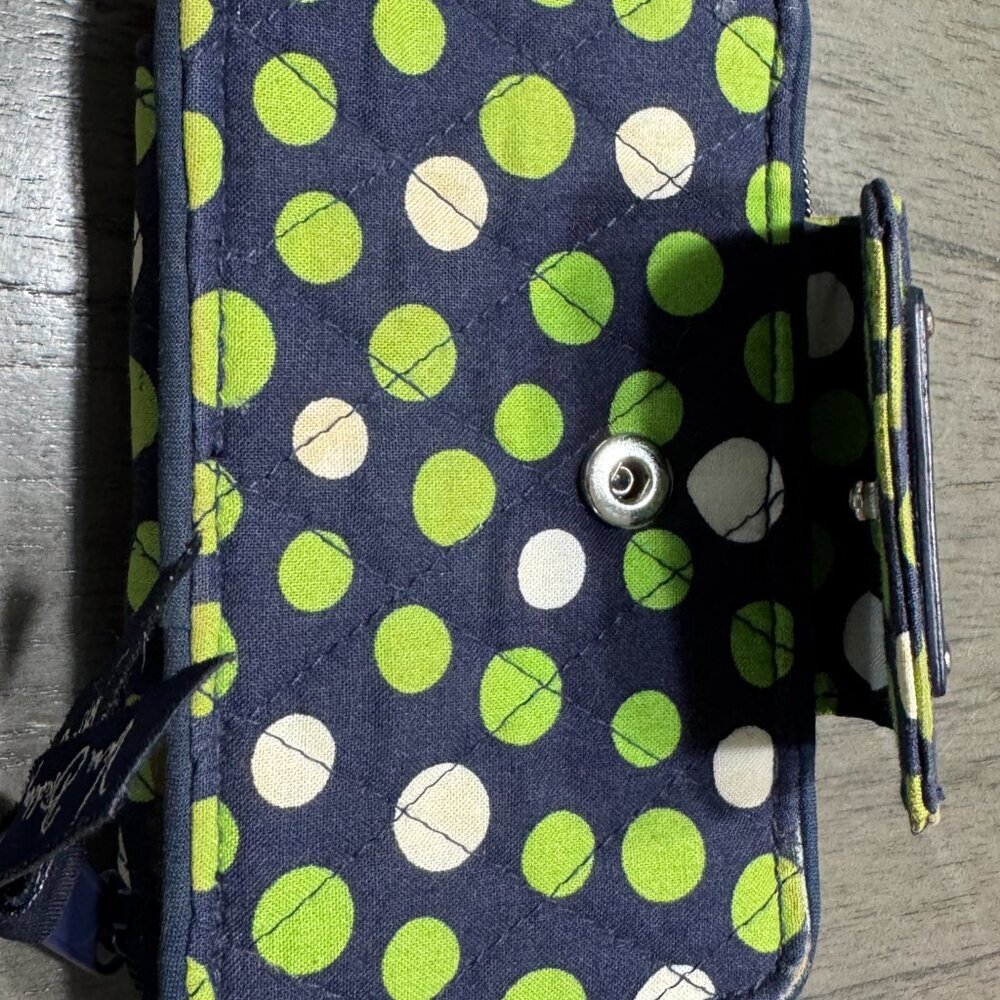 Vera Bradley Wristlet – Lilli Bell Polka Dot Pattern - Picture 7 of 7